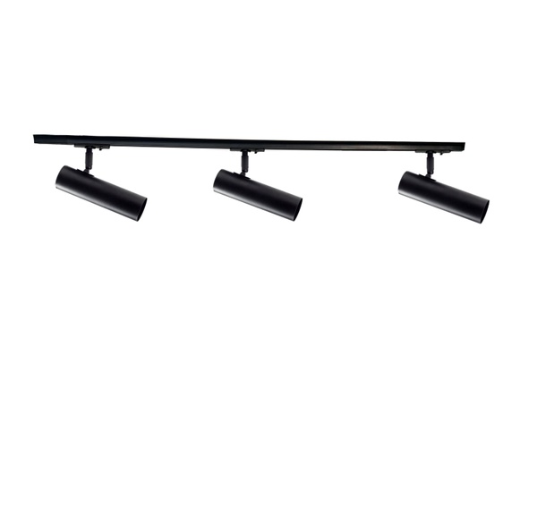 Трековый светильники на три плафона потолочный Track-3 Pelikan TL180 Black  5013111 фото
